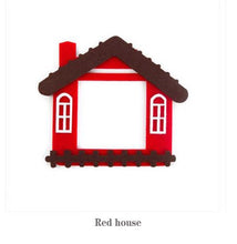 Load image into Gallery viewer, cute cartoon felt hollow-out switching sticker Creative home decoration cartoon wall stickers affixed felt hollow switch socket