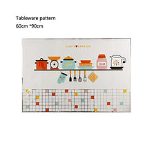 Load image into Gallery viewer, Cartoon Anti-oil pollution kitchen PET Wall Stickers For Cabinet Stove waterproof home kitchen decoration Mural Decals Wallpaper