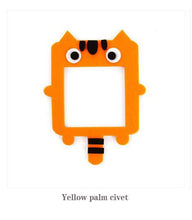 Load image into Gallery viewer, cute cartoon felt hollow-out switching sticker Creative home decoration cartoon wall stickers affixed felt hollow switch socket
