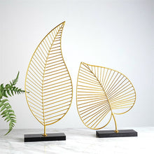 Load image into Gallery viewer, Nordic Creative modern Plant ornament bedroom home decoration accessories for living room Gold Iron Shape crafts Desktop decor
