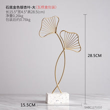 Load image into Gallery viewer, Nordic Creative modern Plant ornament bedroom home decoration accessories for living room Gold Iron Shape crafts Desktop decor
