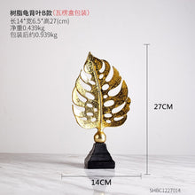 Load image into Gallery viewer, Nordic Creative modern Plant ornament bedroom home decoration accessories for living room Gold Iron Shape crafts Desktop decor
