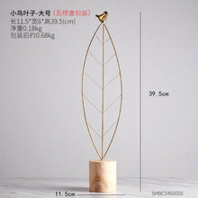 Load image into Gallery viewer, Nordic Creative modern Plant ornament bedroom home decoration accessories for living room Gold Iron Shape crafts Desktop decor
