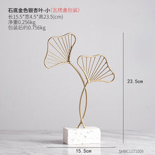 Load image into Gallery viewer, Nordic Creative modern Plant ornament bedroom home decoration accessories for living room Gold Iron Shape crafts Desktop decor
