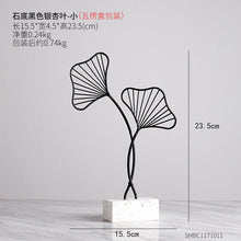 Load image into Gallery viewer, Nordic Creative modern Plant ornament bedroom home decoration accessories for living room Gold Iron Shape crafts Desktop decor
